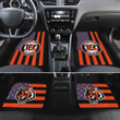 Cincinnati Bengals Car Floor Mats Custom US Flag Style