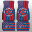 Buffalo Bills Car Floor Mats Custom US Flag Style