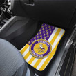 Minnesota Vikings Car Floor Mats Custom US Flag Style