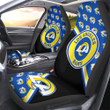 Los Angeles Rams Car Seat Covers Custom Car Accessories For Fans