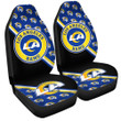 Los Angeles Rams Car Seat Covers Custom Car Accessories For Fans