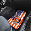 Denver Broncos Car Floor Mats Custom US Flag Style