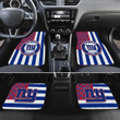 New York Giants Car Floor Mats Custom US Flag Style