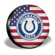 Indianapolis Colts Spare Tire Covers Custom US Flag Style