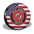 New Jersey Devils Spare Tire Covers Custom US Flag Style