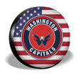 Washington Capitals Spare Tire Covers Custom US Flag Style