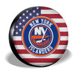 New York Islanders Spare Tire Covers Custom US Flag Style
