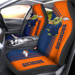 Denver Broncos Car Seat Covers Custom Car Accessories For Fans - Gearcarcover