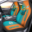 Miami Dolphins Car Seat Covers Custom Car Accessories For Fans - Gearcarcover