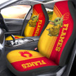 Calgary Flames Car Seat Covers Custom Car Accessories For Fans - Gearcarcover