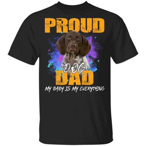 Proud Of Dog Dad Pointers T-Shirt For Dog Lover