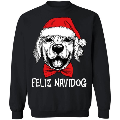 Labrador Feliz Navidog Dog Christmas Sweater Xmas Gift