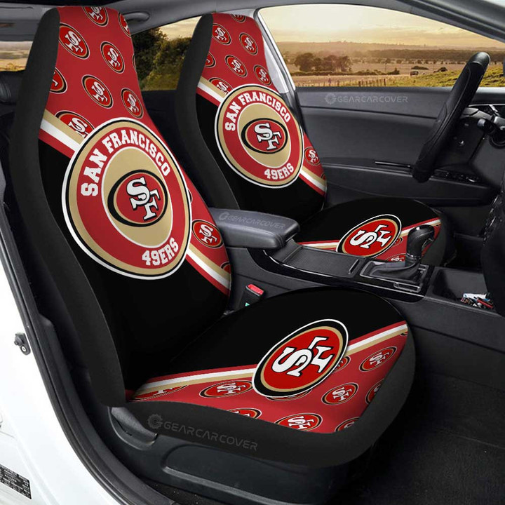 San Francisco 49ers Car Seat Covers Custom Car Accessories For Fans