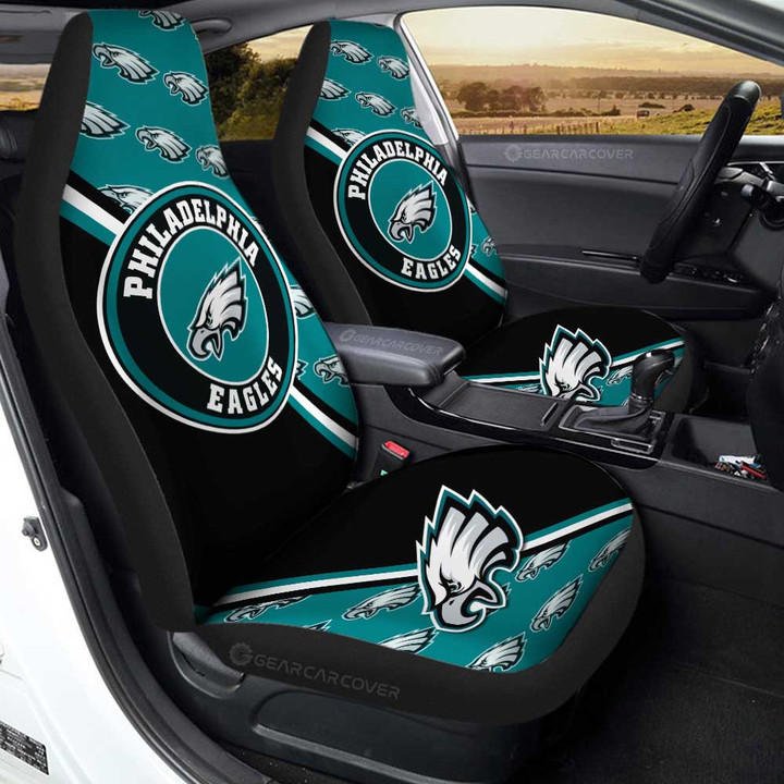 Philadelphia Eagles Car Seat Covers Custom Car Accessories For Fans