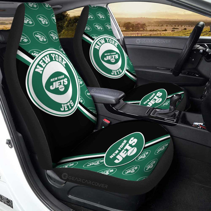 New York Jets Car Seat Covers Custom Car Accessories For Fans