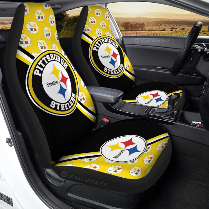 Pittsburgh Steelers Car Seat Covers Custom Car Accessories For Fans