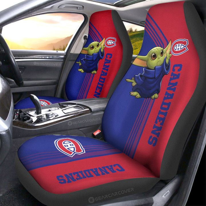 Montreal Canadiens Car Seat Covers Custom Car Accessories For Fans - Gearcarcover