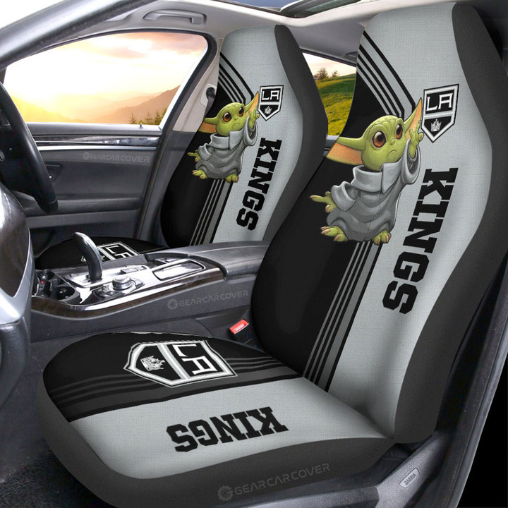 Los Angeles Kings Car Seat Covers Custom Car Accessories For Fans - Gearcarcover