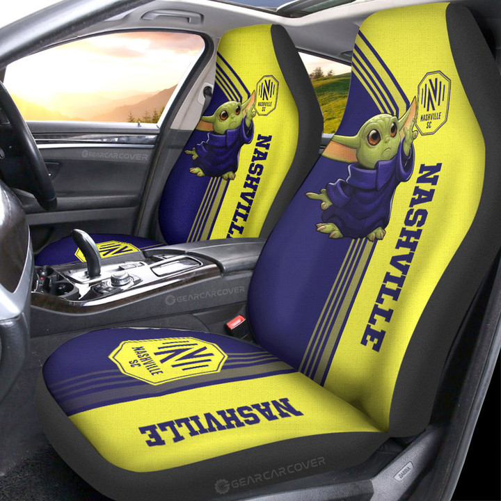 Nashville SC Car Seat Covers Custom Car Accessories For Fans - Gearcarcover