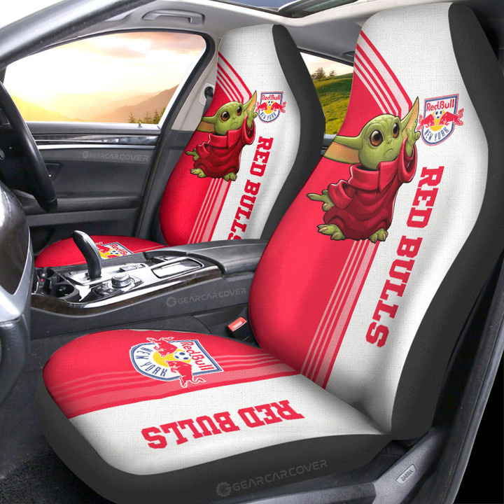 New York Red Bulls Car Seat Covers Custom Car Accessories For Fans - Gearcarcover