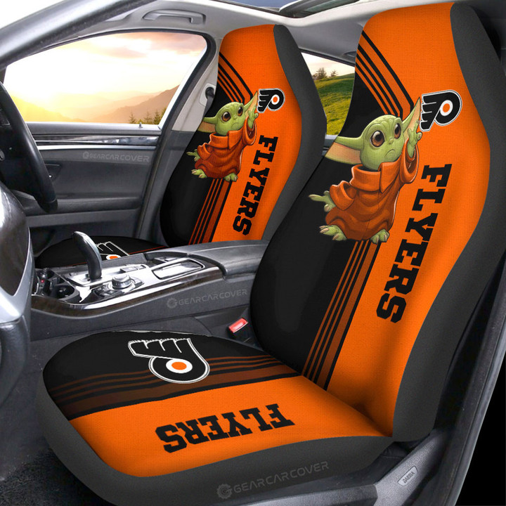 Philadelphia Flyers Car Seat Covers Custom Car Accessories For Fans - Gearcarcover
