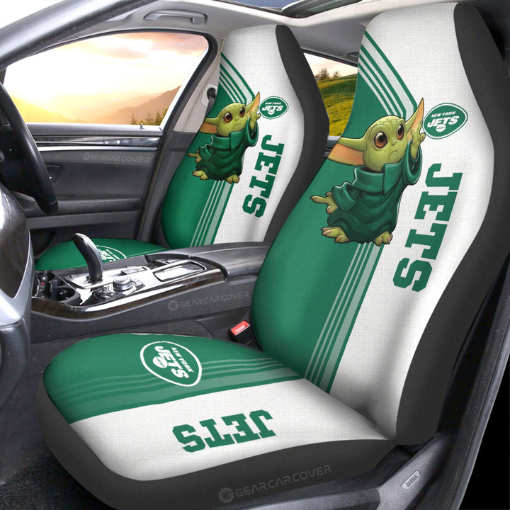 New York Jets Car Seat Covers Custom Car Accessories For Fans - Gearcarcover