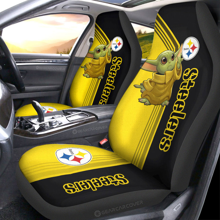 Pittsburgh Steelers Car Seat Covers Custom Car Accessories For Fans - Gearcarcover