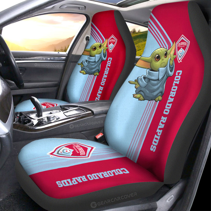 Colorado Rapids Car Seat Covers Custom Car Accessories For Fans - Gearcarcover