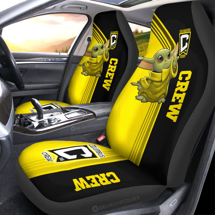 Columbus Crew Car Seat Covers Custom Car Accessories For Fans - Gearcarcover