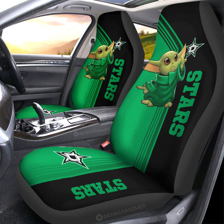 Dallas Stars Car Seat Covers Custom Car Accessories For Fans - Gearcarcover