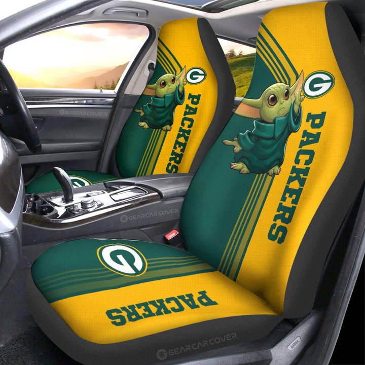 Green Bay Packers Car Seat Covers Custom Car Accessories For Fans - Gearcarcover