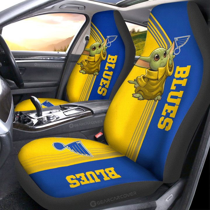 St Louis Blues Car Seat Covers Custom Car Accessories For Fans - Gearcarcover