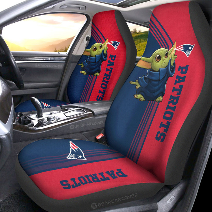 New England Patriots Car Seat Covers Custom Car Accessories For Fans - Gearcarcover