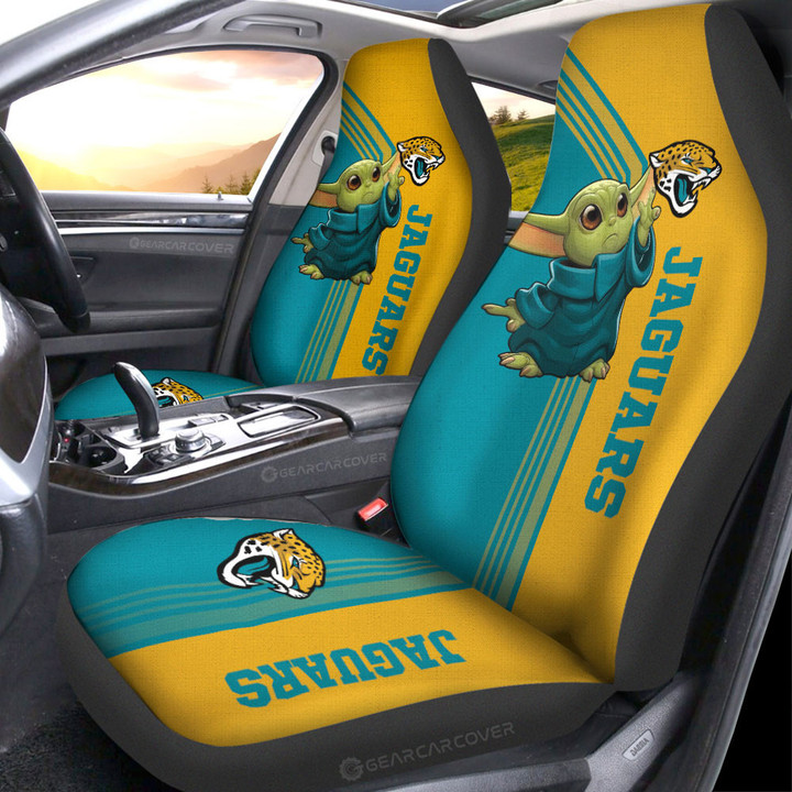 Jacksonville Jaguars Car Seat Covers Custom Car Accessories For Fans - Gearcarcover