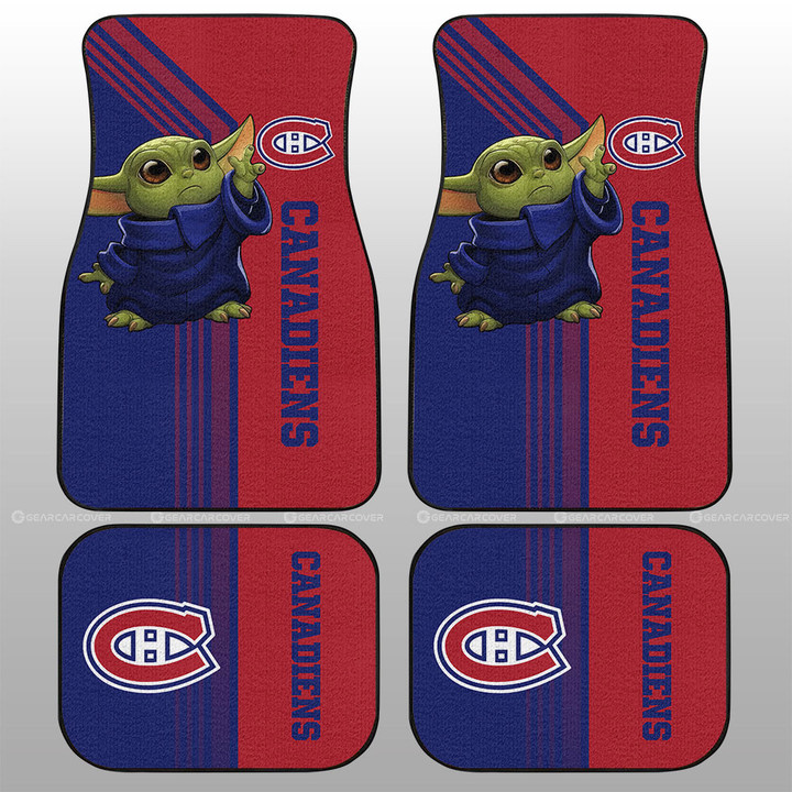 Montreal Canadiens Car Floor Mats Custom Car Accessories