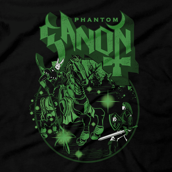 The Phantom Ghost (Green) heavy metal T Shirt