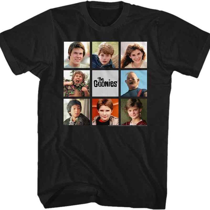 Collage Goonies T-Shirt 80s Movie T Shirt