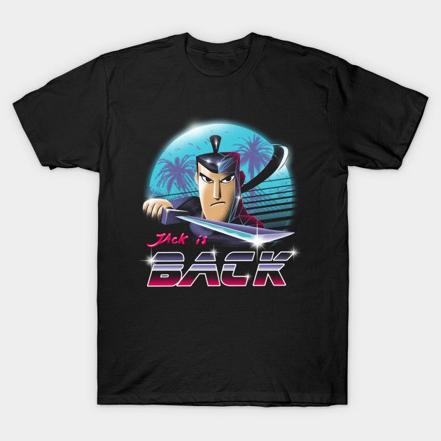 Epic Samurai T-Shirt Cartoon Samurai Jack TV T Shirt