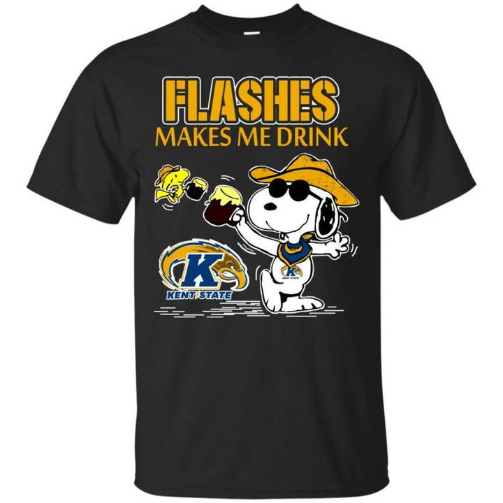 Kent State Golden Flashes Make Me Drinks T Shirts bestfunnystore.com T Shirt