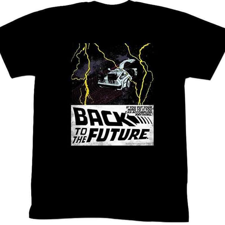Accomplish Anything Back To The Future T-Shirt 80s Movie T Shirt