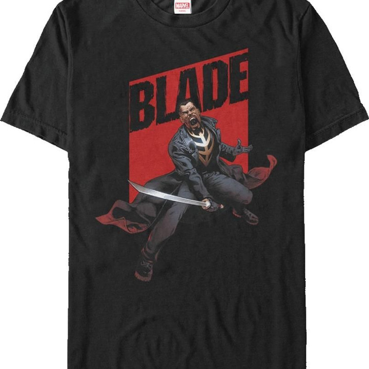 Blade T-Shirt MARVEL COMICS SHIRTS movie T Shirt