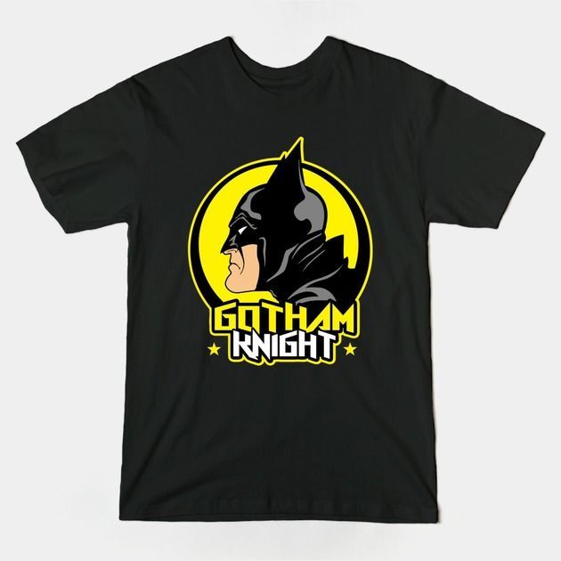 KNIGHT T-Shirt Batman DC Comics Gotham Superhero T Shirt