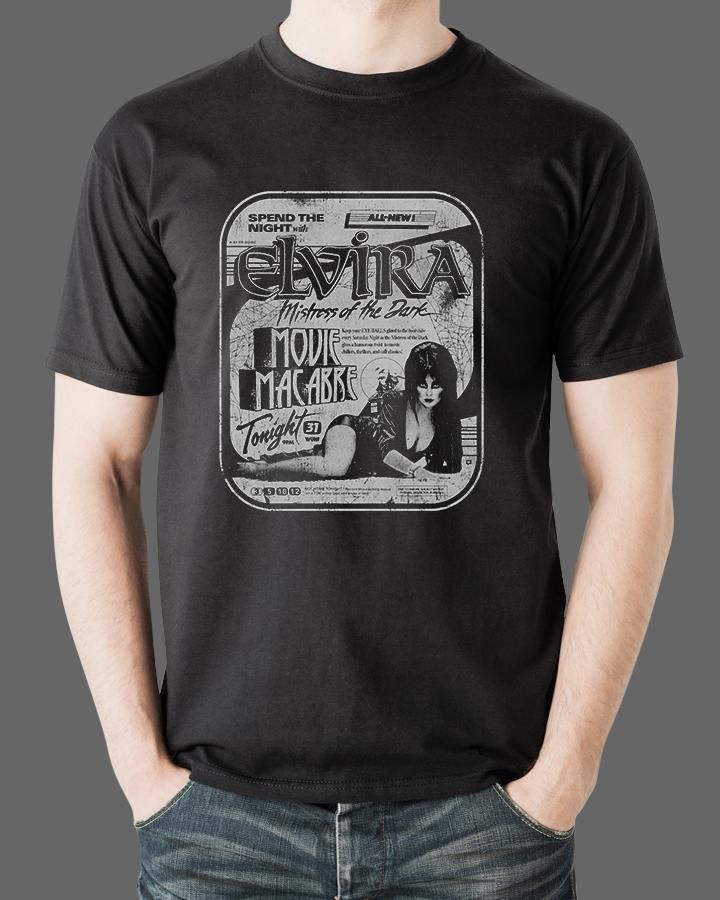 Elvira - TV Ad T Shirt movie T Shirt