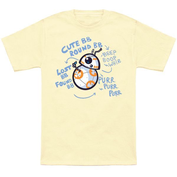 Beep, Boop, Whir T-Shirt BB-8 movie Star Wars The Force Awakens T Shirt