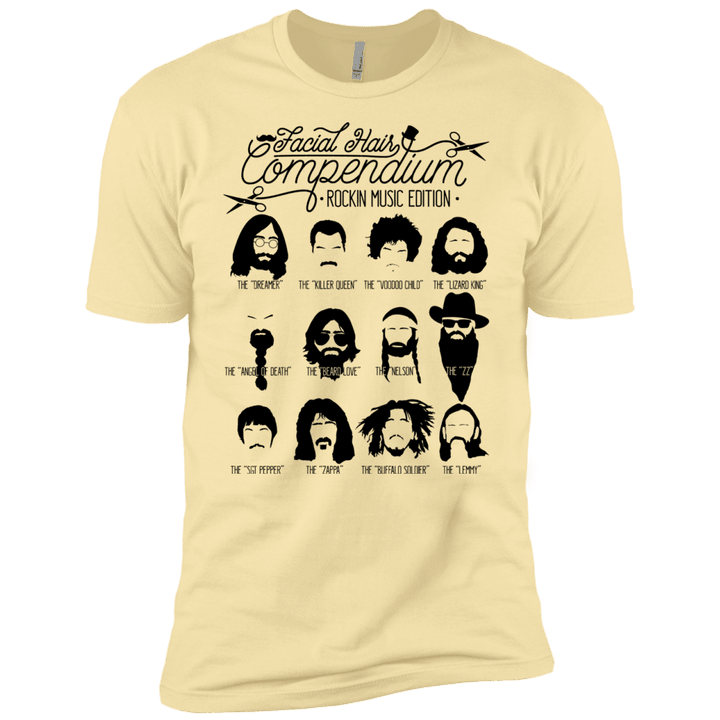 The Music Facial Hair Compendium T-Shirt trending T Shirt
