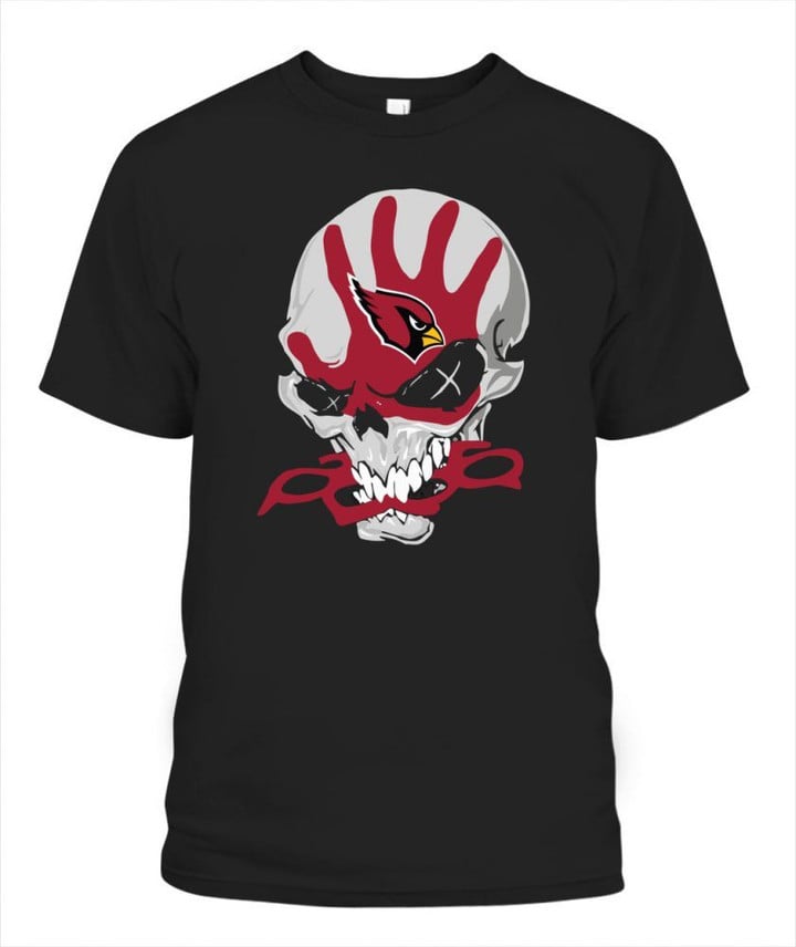 Skull sketchy AZ Cardinals NFL Arizona Cardinals T Shirt