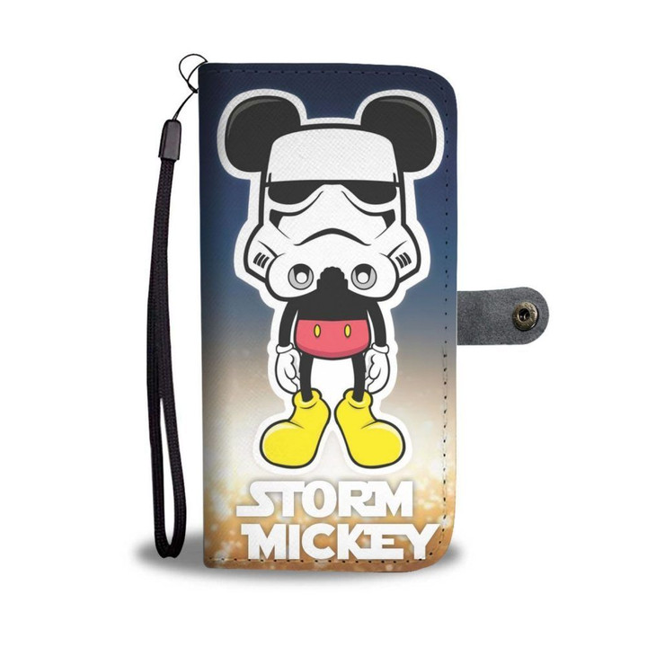 Storm Mickey Disney Mickey Star Wars Stormtrooper Wallet Phone Case Disney Mickey Mickey Mouse Star Wars stormtrooper Wallet Case T Shirt