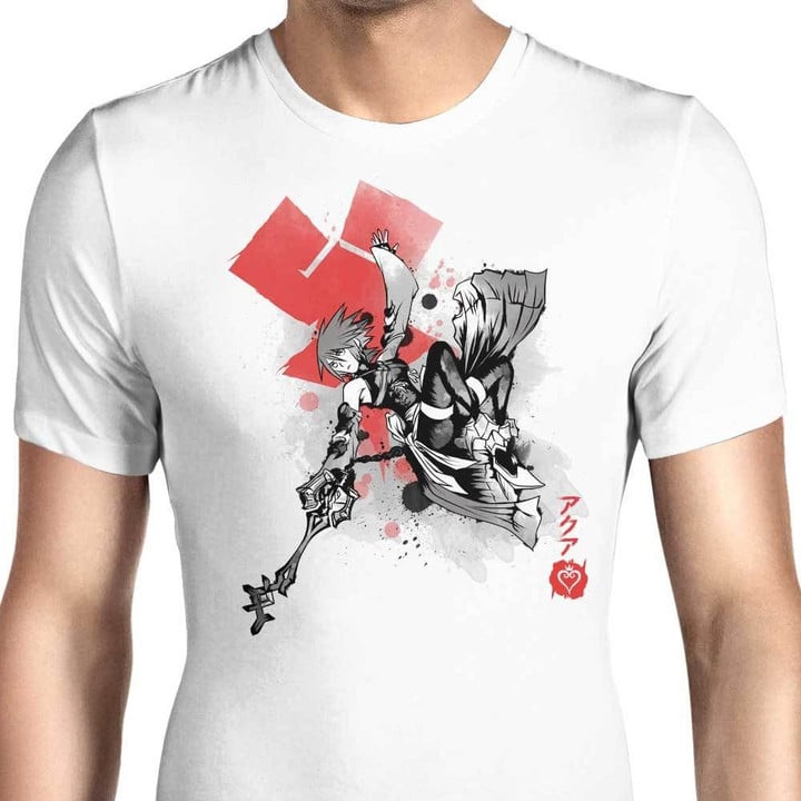 Keyblade Master Sumi-e Graphic Arts T Shirt