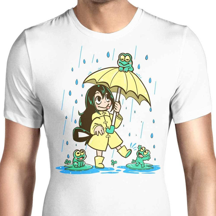 Best Frog Girl Graphic Arts T Shirt