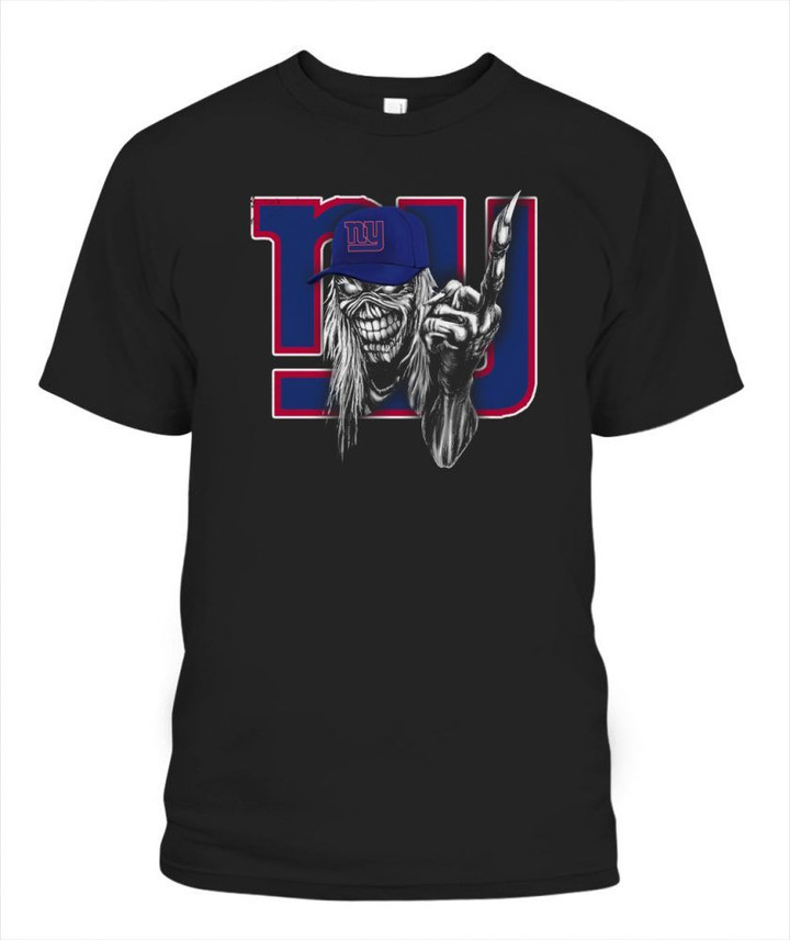 Creepy Hand Skull Giants NFL New York Giants T Shirt